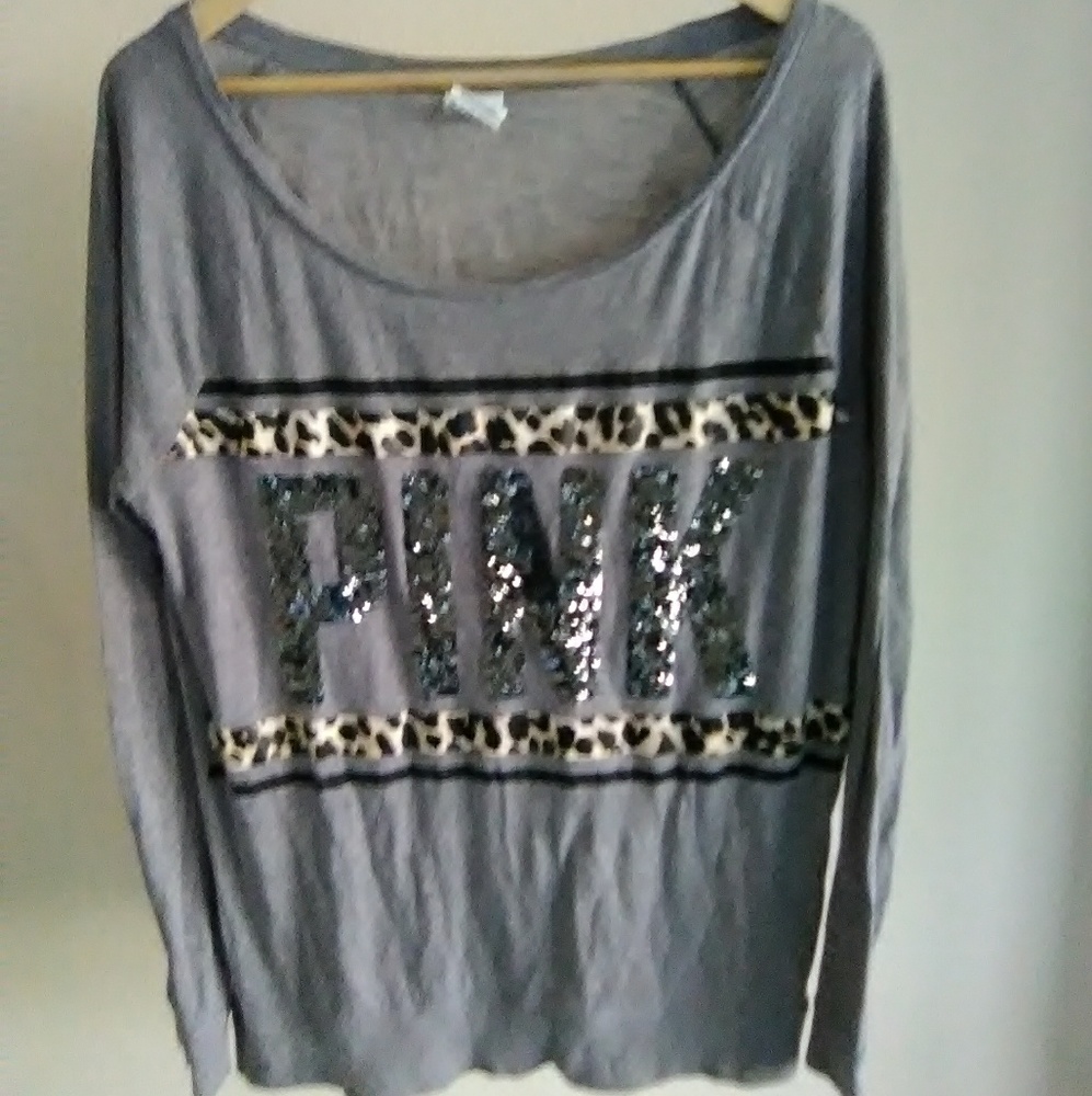 Vs Pink slouchy tee